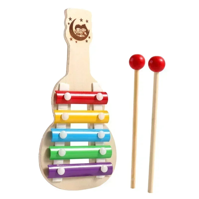 Briquedo Montessori - Instrumento Musical para bebês de 1 a 3 anos