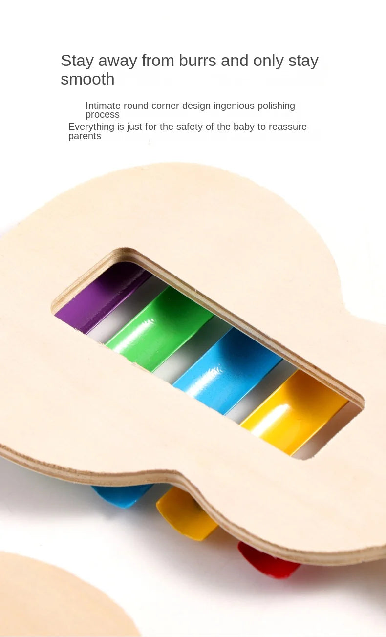 Briquedo Montessori - Instrumento Musical para bebês de 1 a 3 anos