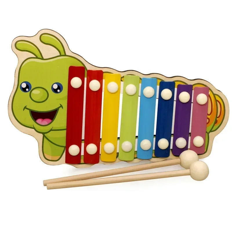 Briquedo Montessori - Instrumento Musical para bebês de 1 a 3 anos