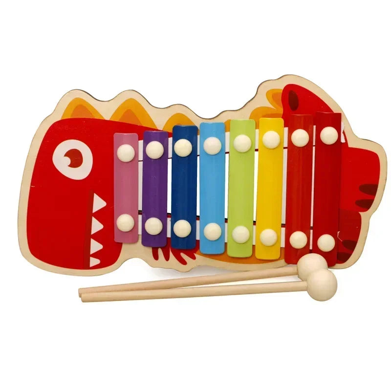 Briquedo Montessori - Instrumento Musical para bebês de 1 a 3 anos